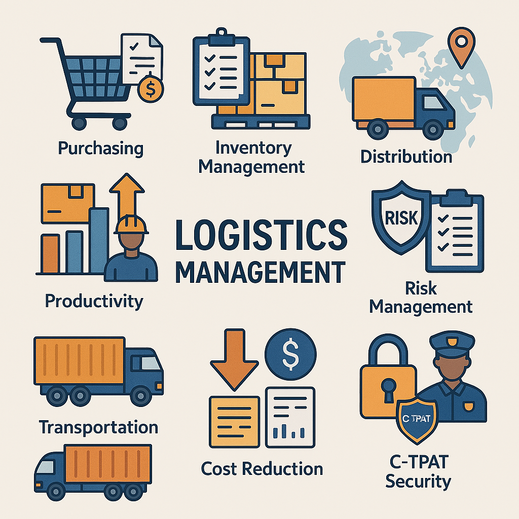 บริการให้คำปรึกษาด้านการบริหารจัดการธุรกิจด้านโลจิสติกต์